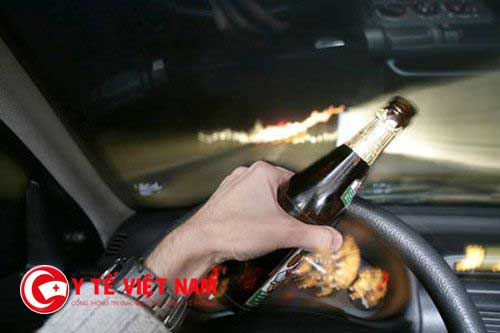 Tác hại của việc sử dụng rượu bia khi điều khiển phương tiện giao thông