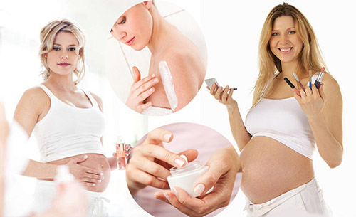 Khi mang thai nên ưu tiên những mỹ phẩm hữu cơ hoặc chiết xuất từ tự nhiên