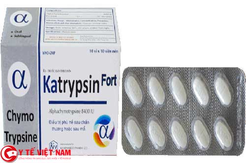 Đối tượng nào không nên dùng thuốc Katrypsin?