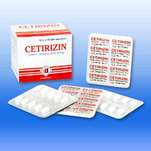 Hướng dẫn liều dùng của thuốc Cetirizine