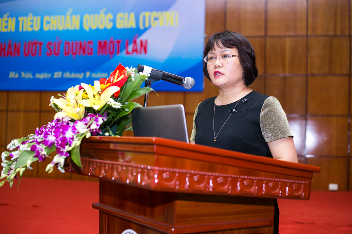 Bà Ngô Thị Ngọc Hà – Phó viện trưởng viện Tiêu chuẩn chất lượng Việt Nam