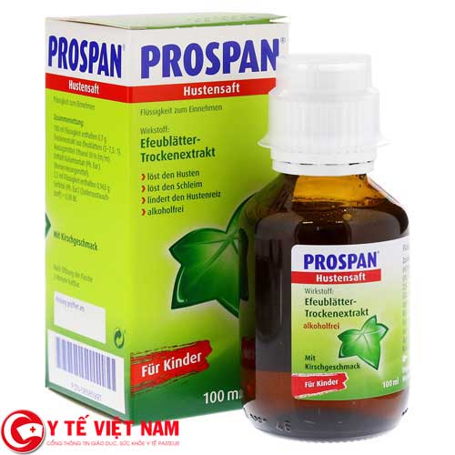 Tác dụng của thuốc ho Prospan