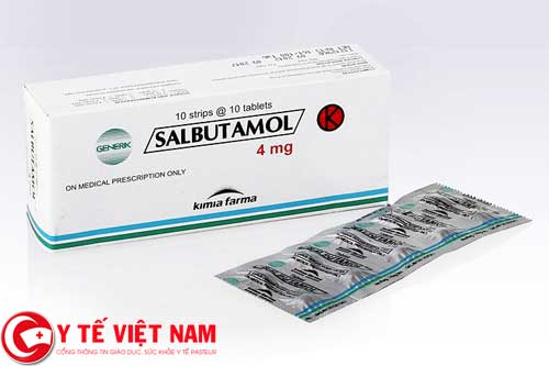 Tác dụng phụ của thuốc Salbutamol 4mg