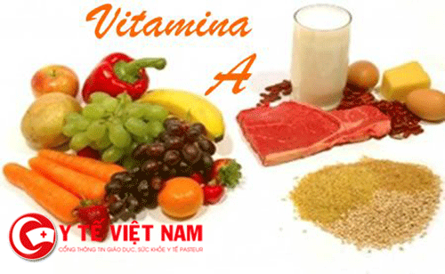 Bổ sung nhiều thực phẩm chứa vitamin A