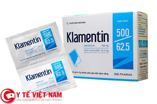 Thuốc Klamentin giúp điều trị bệnh nhiễm trùng đường hô hấp hiệu quả