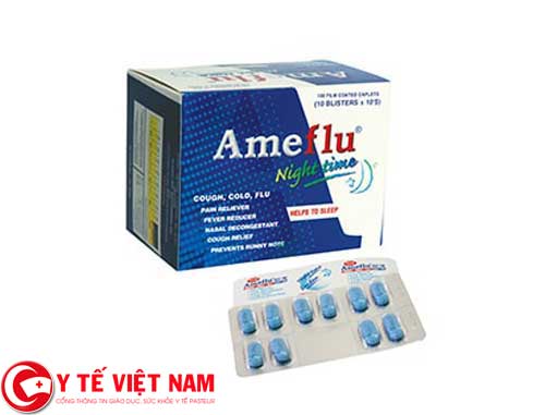 Hướng dẫn cách sử dụng thuốc Ameflu ban đêm an toàn