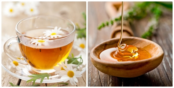 Uống trà hoa cúc pha với mật ong giúp phòng tránh các bệnh thường gặp